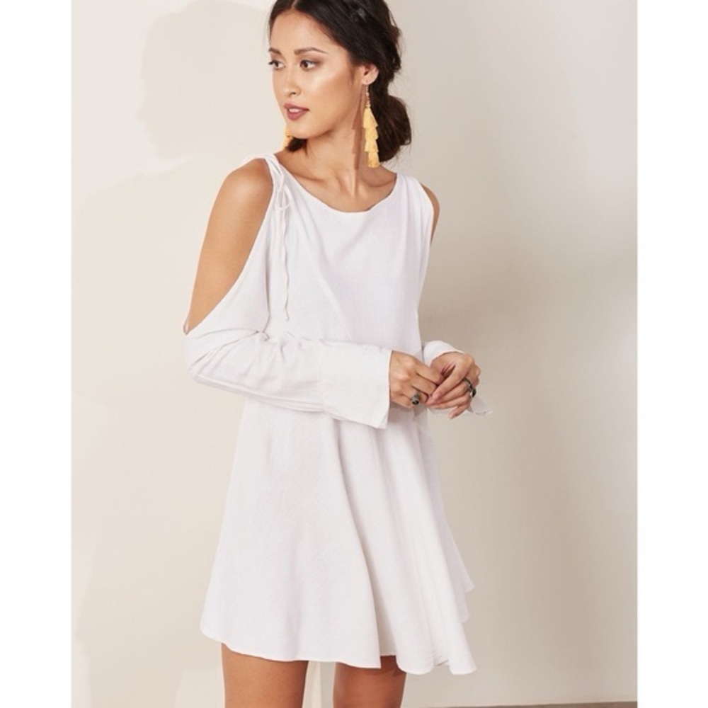 Free people clear skies called shoulder tunic dress